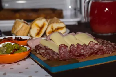 Cibo presso il bed & breakfast o nelle vicinanze