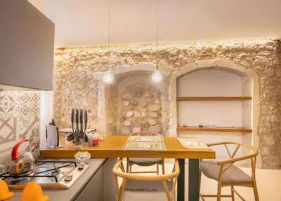Cucina o angolo cottura di Archimede apartments