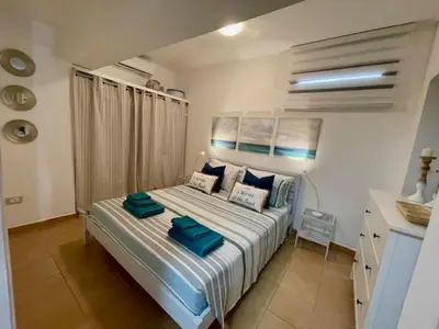 Letto o letti in una camera di Casamare Lido di Noto