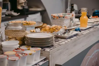 Cibo presso il bed & breakfast o nelle vicinanze