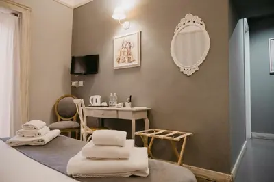 TV o dispositivi per l'intrattenimento presso La Casa di Alma Luxury rooms