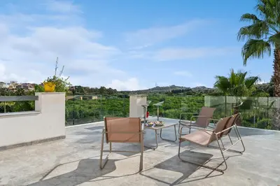 Balcone o terrazza di Villa Landolina