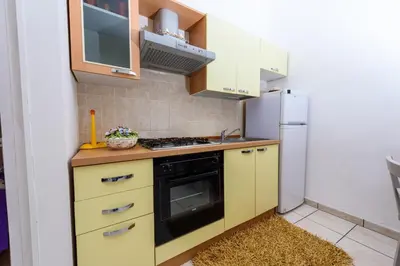 Cucina o angolo cottura di La Fonte Di Ortigia