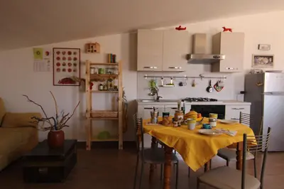 Cucina o angolo cottura di La Sirena