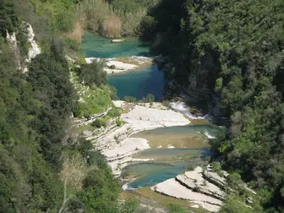 Paesaggio naturale nelle vicinanze della casa vacanze