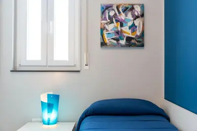 Letto o letti in una camera di La CASA sul MARE