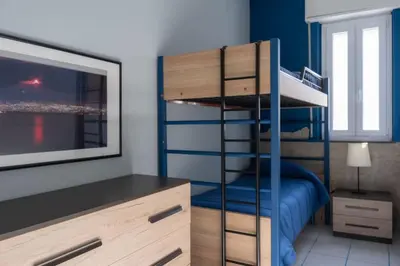 Letto o letti in una camera di La CASA sul MARE