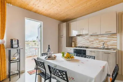 Cucina o angolo cottura di Sasha's