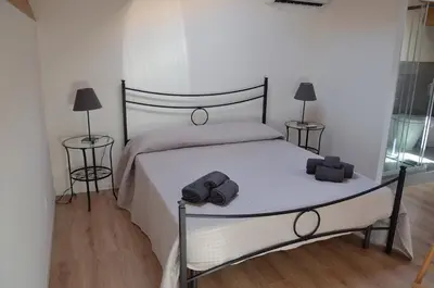 Letto o letti in una camera di Eleven