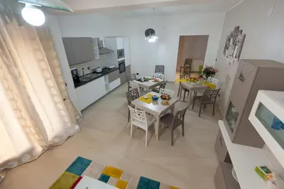 Cucina o angolo cottura di B&B Epipoli