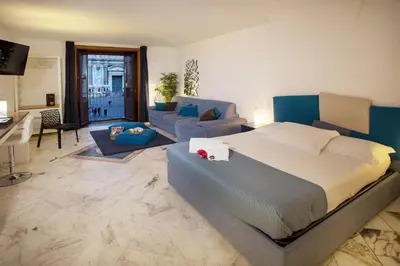Area soggiorno di Le Suites Del Duomo House