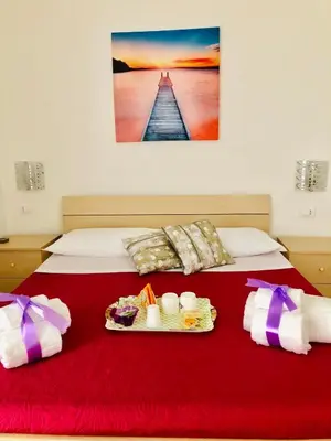 Letto o letti in una camera di La Casa del Barocco