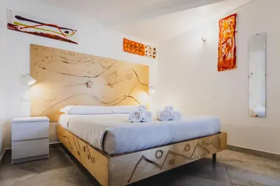 Letto o letti in una camera di Le Cave di Fontane Bianche