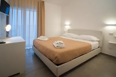 Letto o letti in una camera di Il Crepuscolo Marzamemi