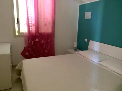 Letto o letti in una camera di Spacious Apartment in Pozzallo, 110m² with Pool and Sea View