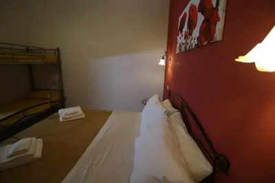 Letto o letti in una camera di Casa Antica