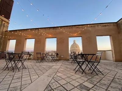 Balcone o terrazza di Ostello della Gioventù - Il Castello