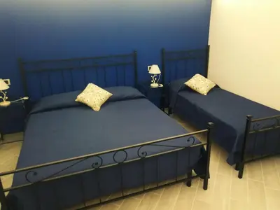 Letto o letti in una camera di U dammusu ra cianta
