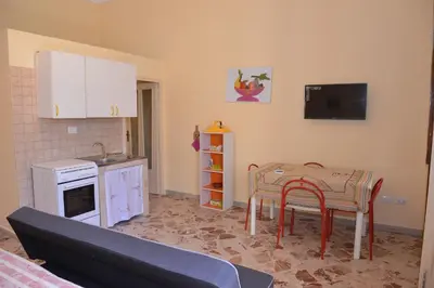 Cucina o angolo cottura di strada del corso da Alberto