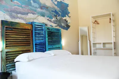 Letto o letti in una camera di Urban Pop Bnb