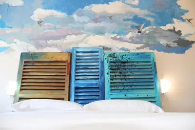 Letto o letti in una camera di Urban Pop Bnb