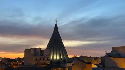 Alba o tramonto visti dall'interno dell'appartamento o dai dintorni