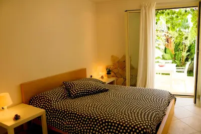 Letto o letti in una camera di The Enlightened Turtle