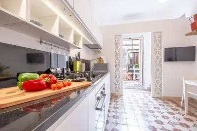 Cucina o angolo cottura di Cas'amuri