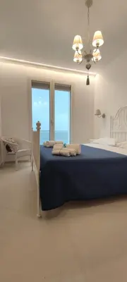 Letto o letti in una camera di Fuga Blu