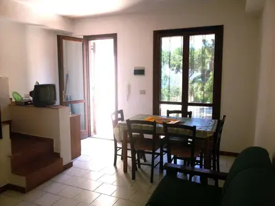 TV o dispositivi per l'intrattenimento presso Baia Arcile Case Vacanza