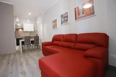 Area soggiorno di SIROIKIA luxury apartments