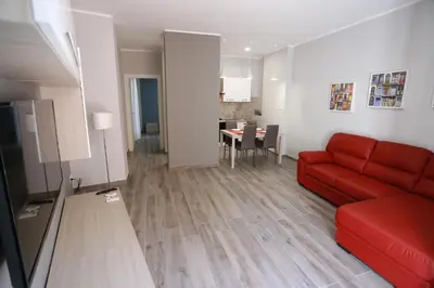 Area soggiorno di SIROIKIA luxury apartments