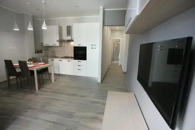 Cucina o angolo cottura di SIROIKIA luxury apartments