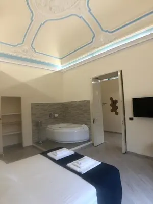 Letto o letti in una camera di Catania Sun&Sea - Sea Suite