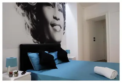 Letto o letti in una camera di B&B Elmi