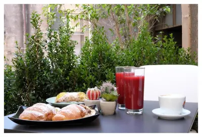 Cibo presso il bed & breakfast o nelle vicinanze