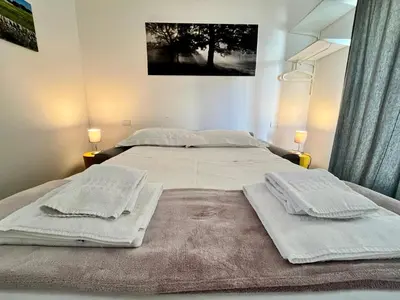 Letto o letti in una camera di CASAGIO'