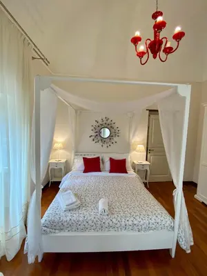 Letto o letti in una camera di La Via della Giudecca