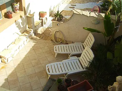 Area soggiorno di The Golden Rainbow - SEAFRONT apartments