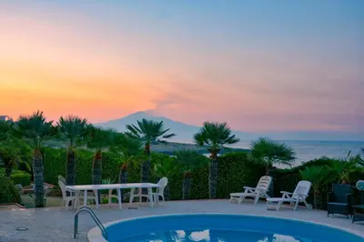 Paesaggio naturale nelle vicinanze della casa vacanze