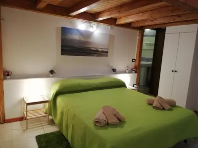 Letto o letti in una camera di Dimora 394
