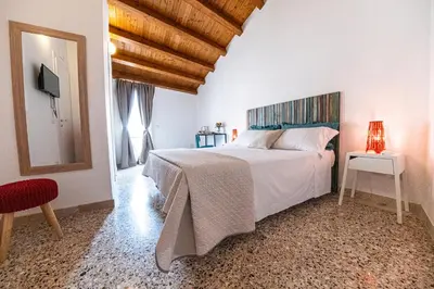 Letto o letti in una camera di B&B - Le Tre Comari