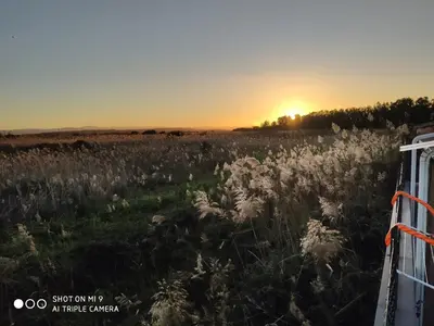 Alba o tramonto visti dall'interno dell'appartamento o dai dintorni