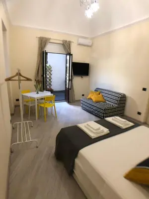 Letto o letti in una camera di Catania Sun&Sea - Sun Home