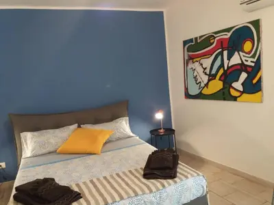 Letto o letti in una camera di Ortigia Spartan House 1
