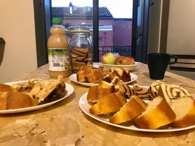 Cibo presso il bed & breakfast o nelle vicinanze