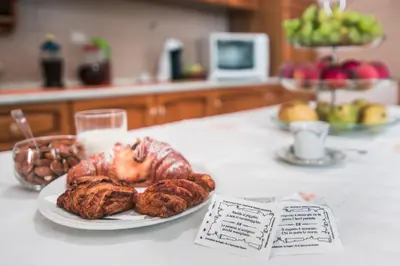 Cibo presso il bed & breakfast o nelle vicinanze