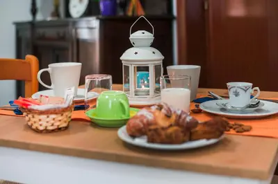 Cibo presso il bed & breakfast o nelle vicinanze