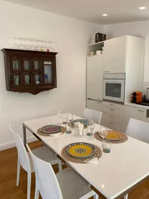 Cucina o angolo cottura di Villa mare Fontane Bianche