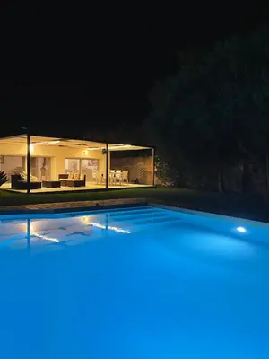 Piscina di Villa mare Fontane Bianche o nelle vicinanze